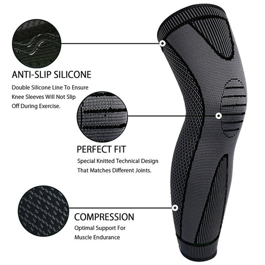 1 Pc Compression Knee Pads Support Sleeve Protector