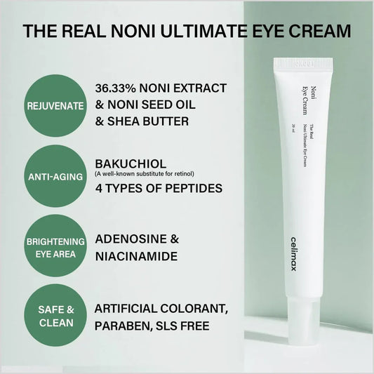 Celimax Eye Cream Korean Skincare For Dark Circles - Made In Korea
