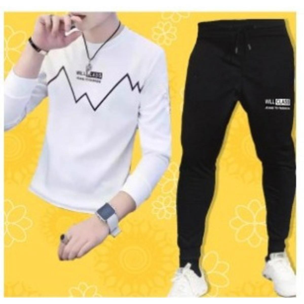 T-Shirt and Trouser Track Suit for Men