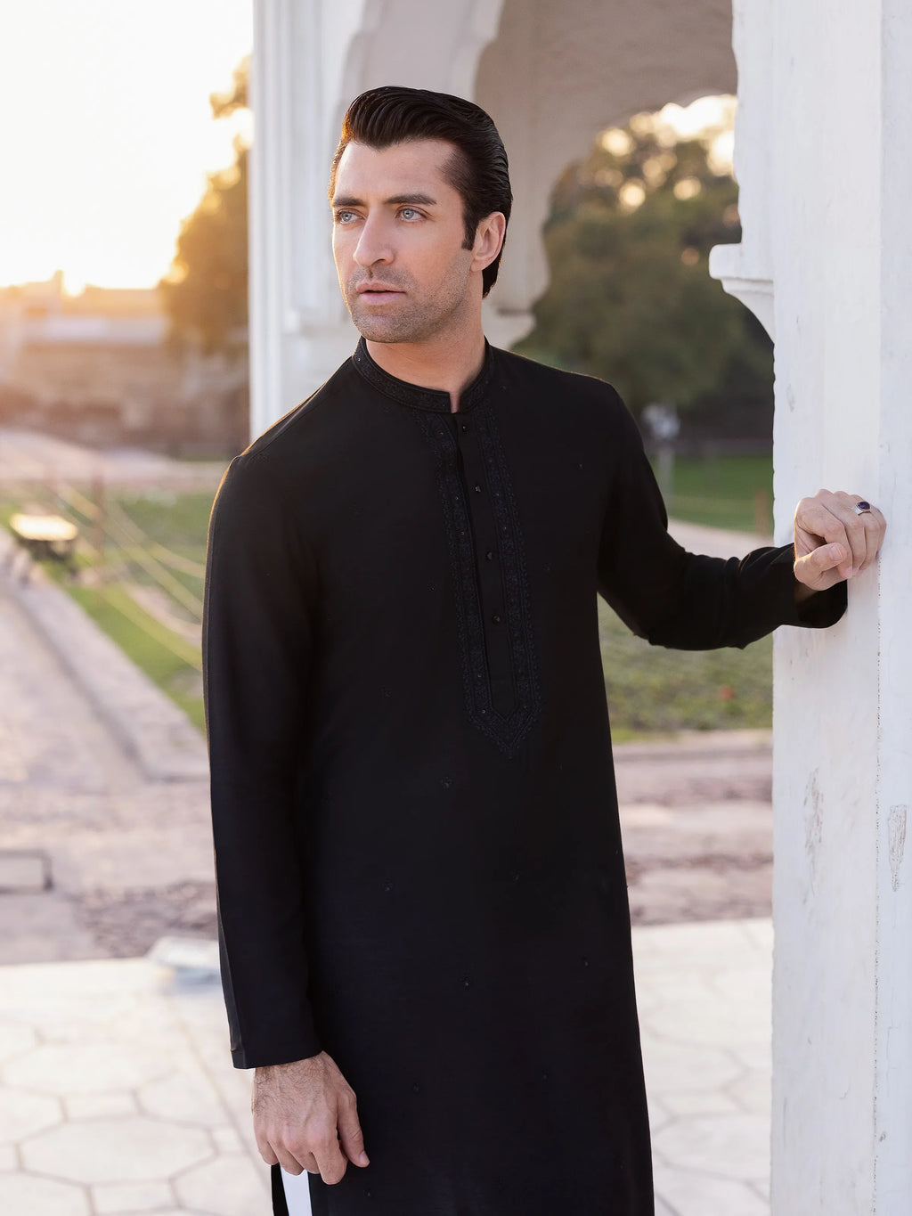Embroidered Blended Kurta - EMTKC5-148