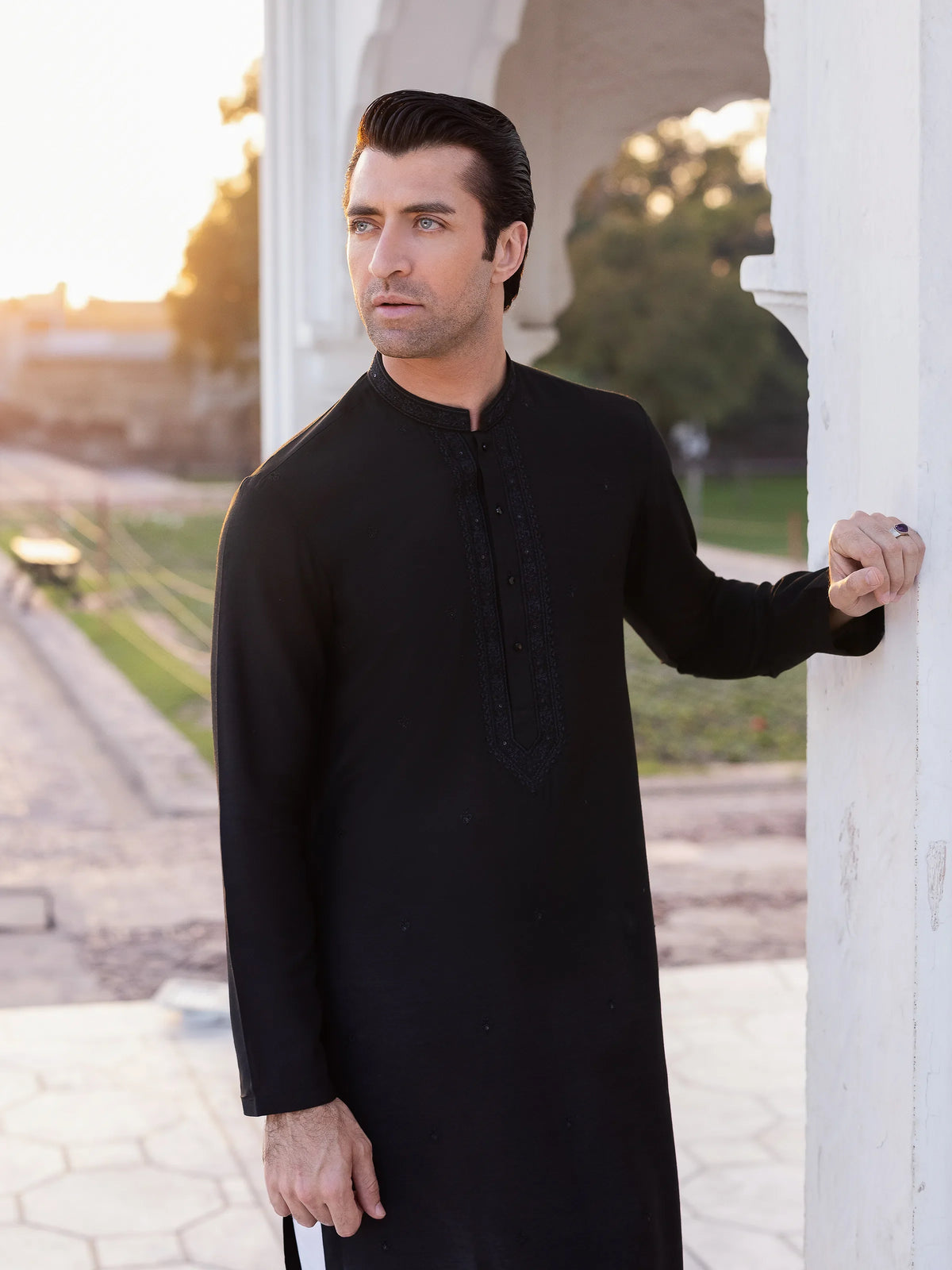Embroidered Blended Kurta - EMTKC5-148