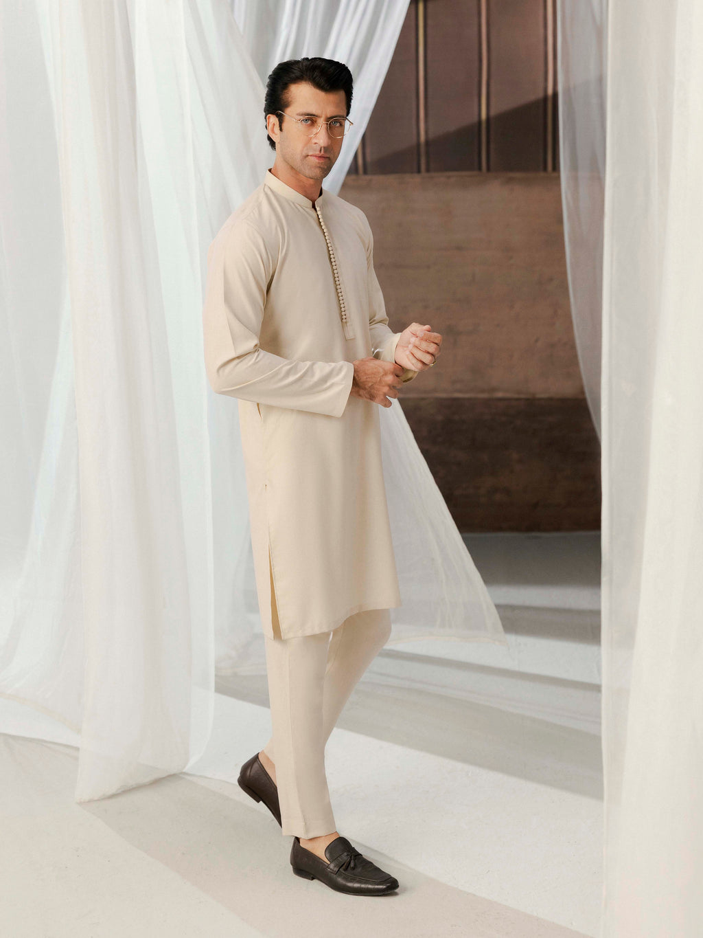 Blended Kurta Pajama - EMTKPT5-074