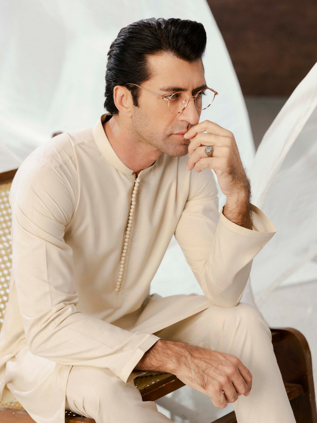Blended Kurta Pajama - EMTKPT5-074