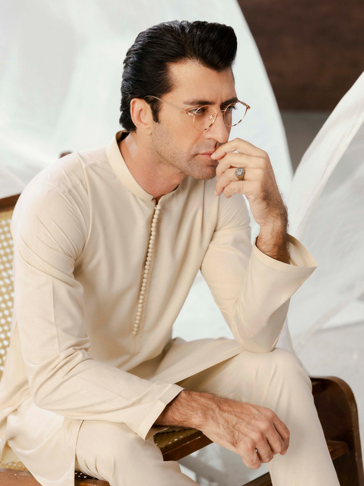 Blended Kurta Pajama - EMTKPT5-074