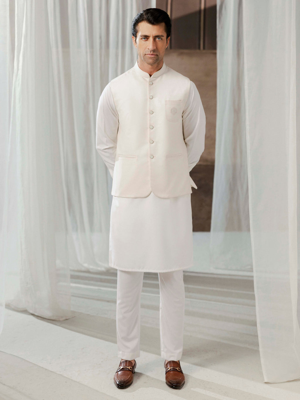 Embroidered Waistcoat - EMTWCE5-35987