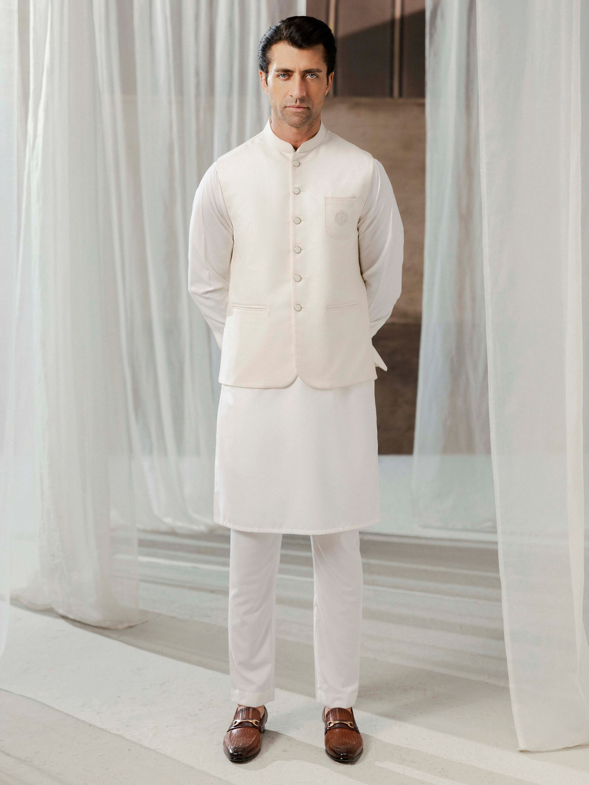 Embroidered Waistcoat - EMTWCE5-35987