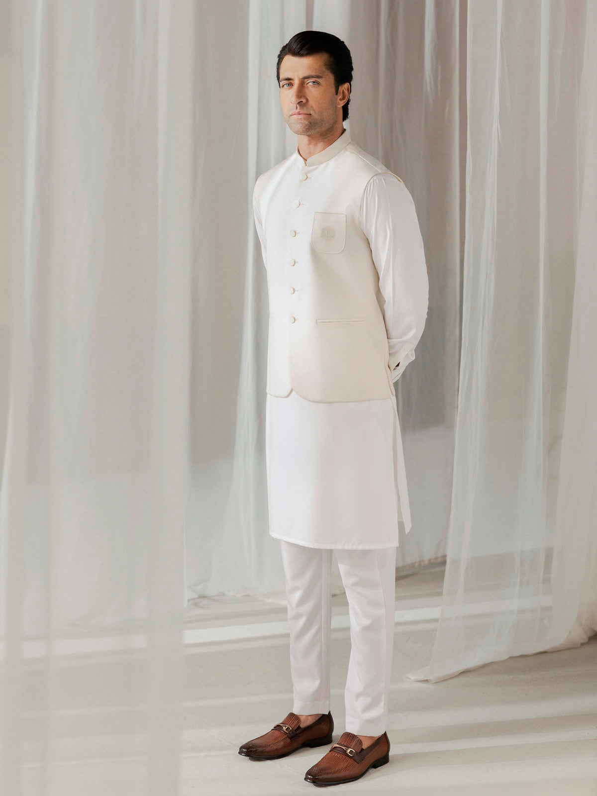 Embroidered Waistcoat - EMTWCE5-35987