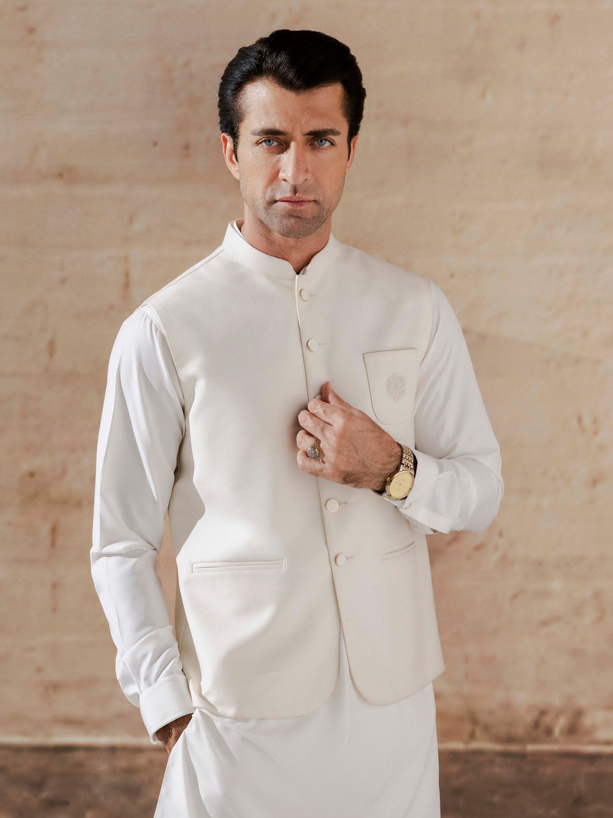 Embroidered Waistcoat - EMTWCE5-35987