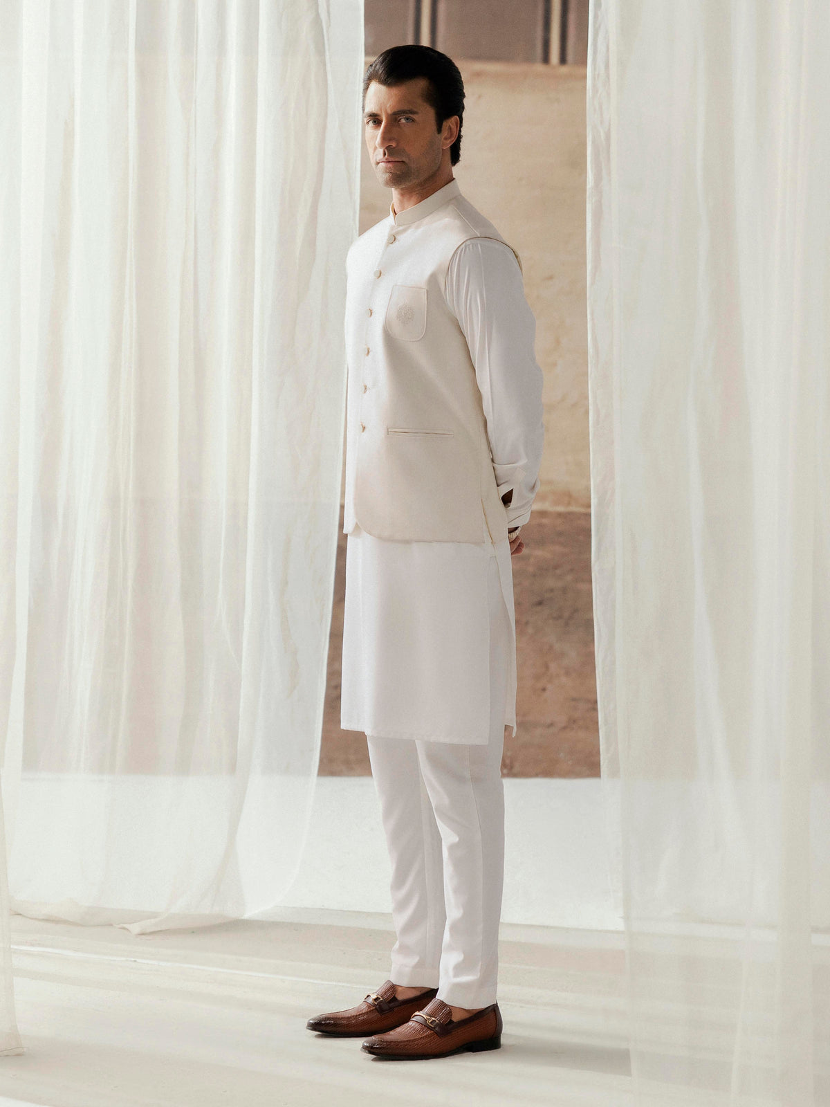 Embroidered Waistcoat - EMTWCE5-35987