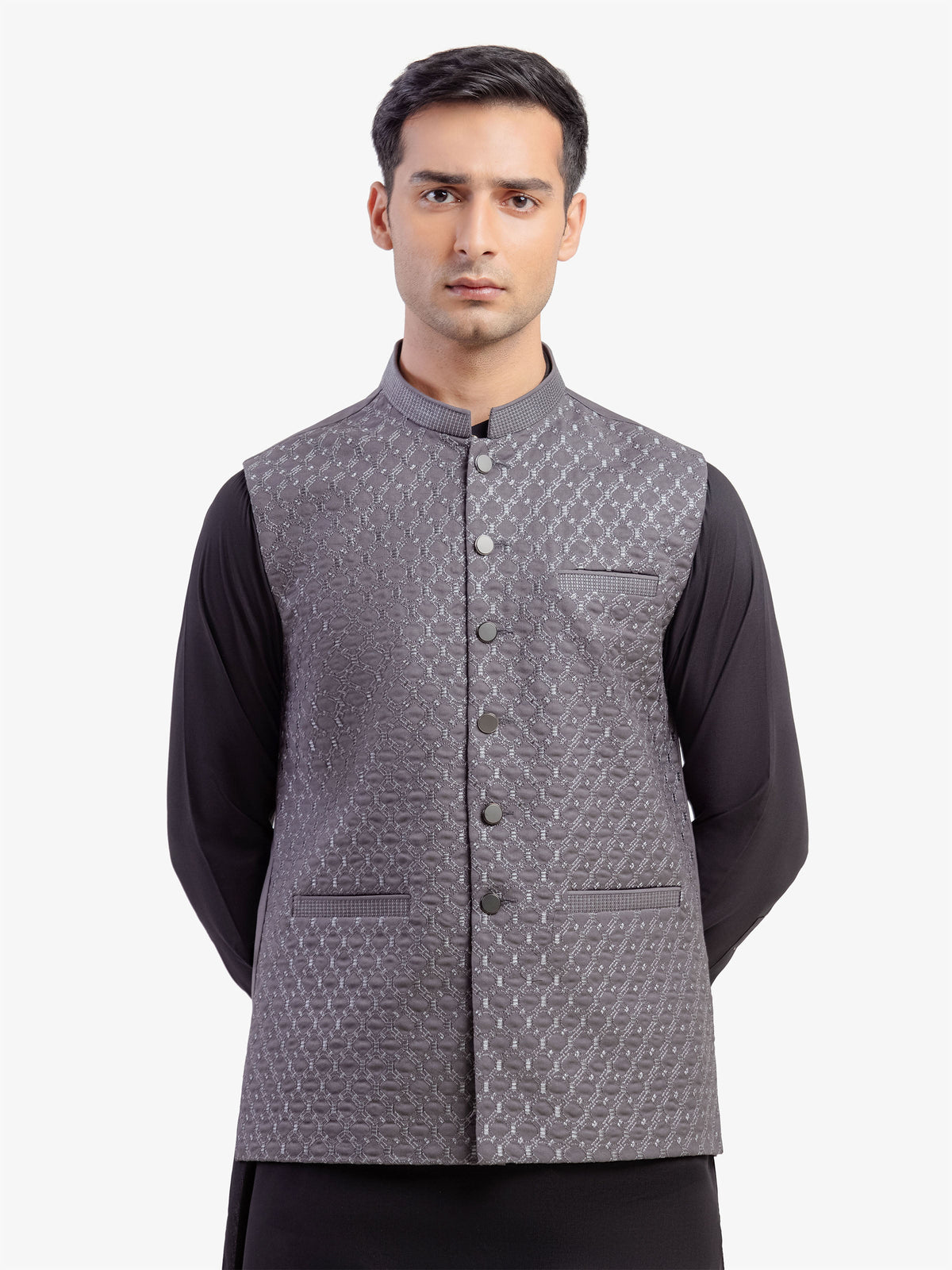 Embroidered Waistcoat - EMTWC5-35964