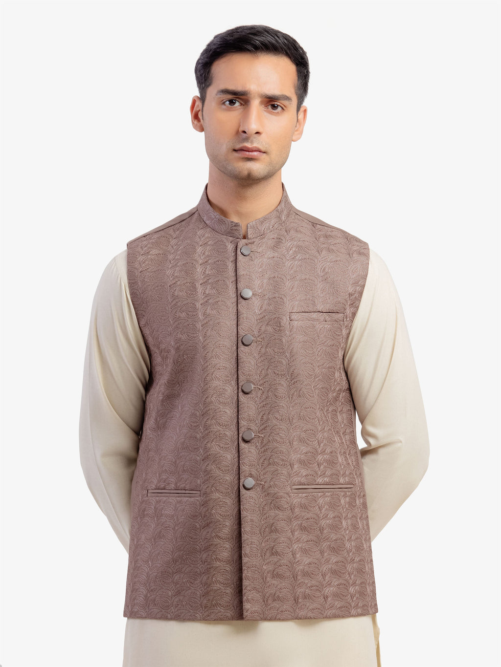 Embroidered Waistcoat - EMTWC5-35960