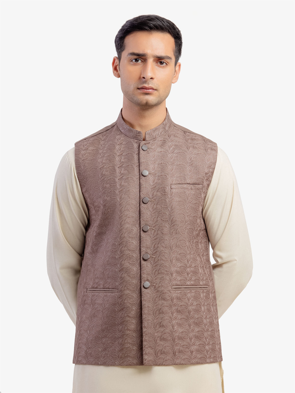 Embroidered Waistcoat - EMTWC5-35960