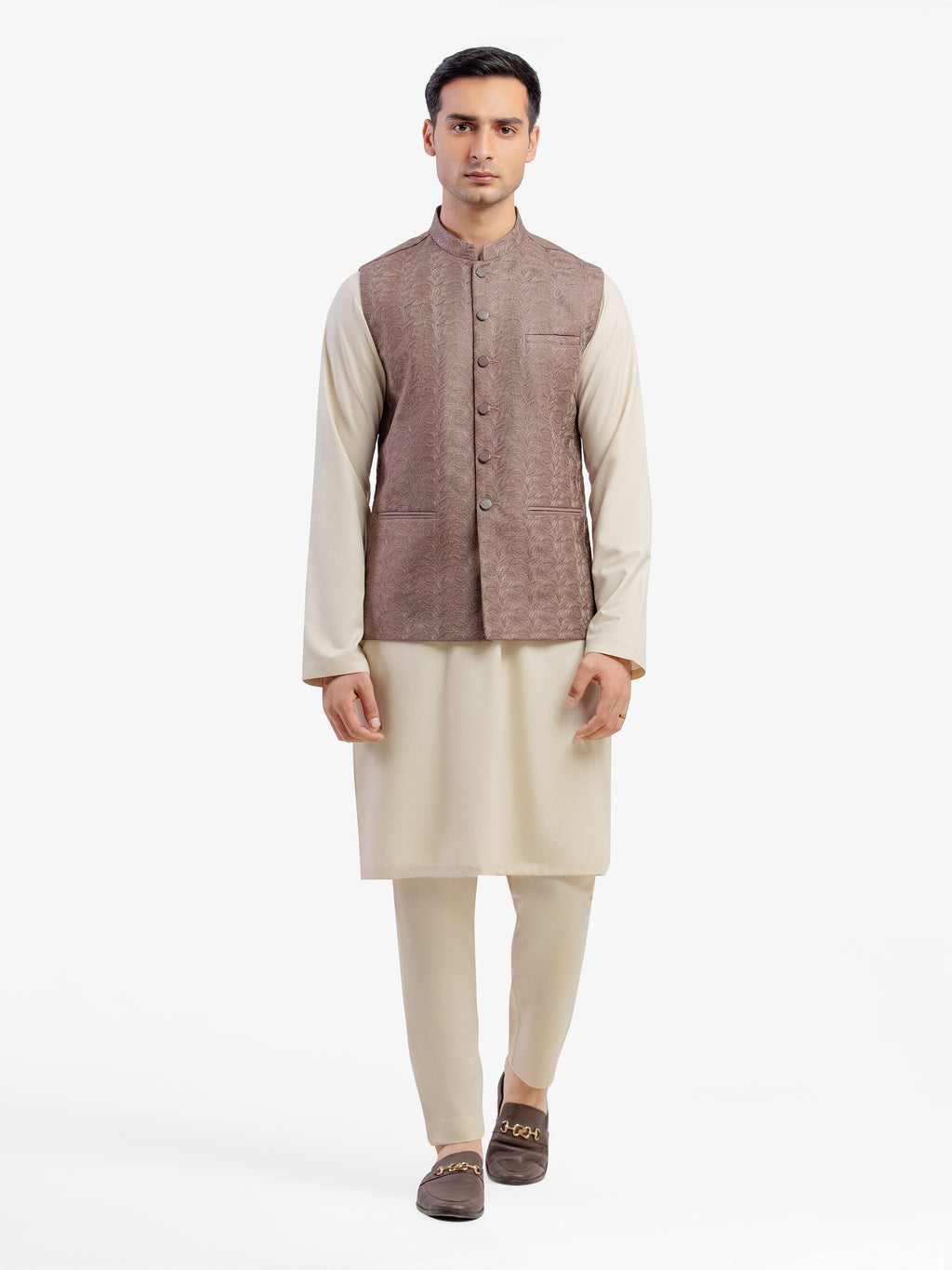 Embroidered Waistcoat - EMTWC5-35960