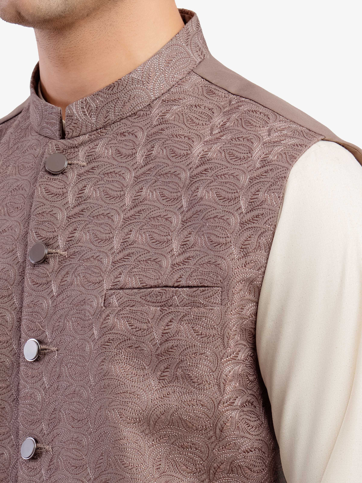 Embroidered Waistcoat - EMTWC5-35960