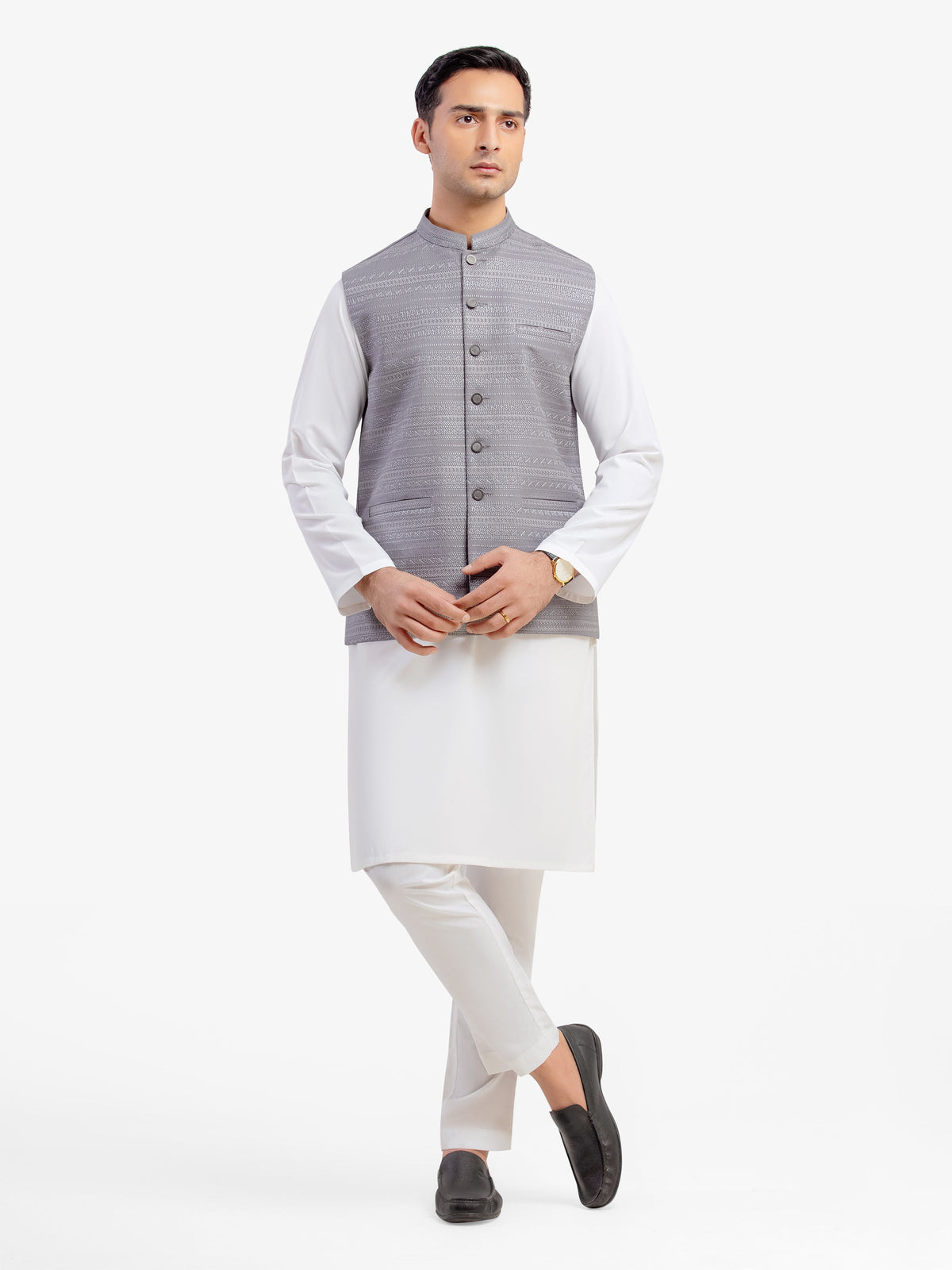Embroidered Waistcoat - EMTWCP5-35975