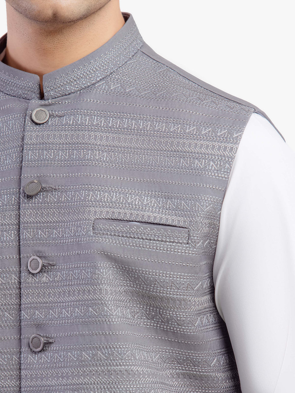 Embroidered Waistcoat - EMTWCP5-35975