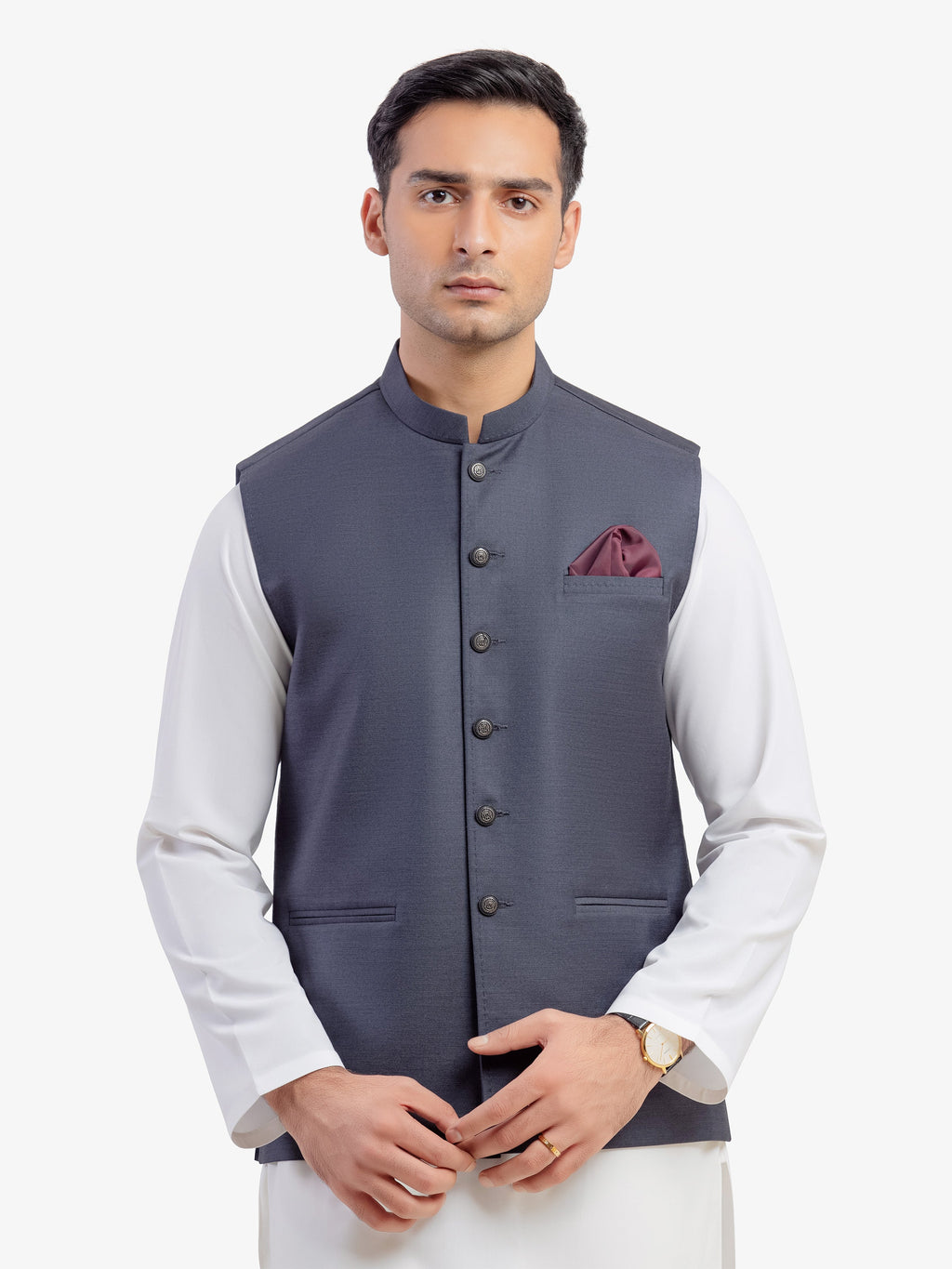 Embroidered Waistcoat - EMTWC5-35963
