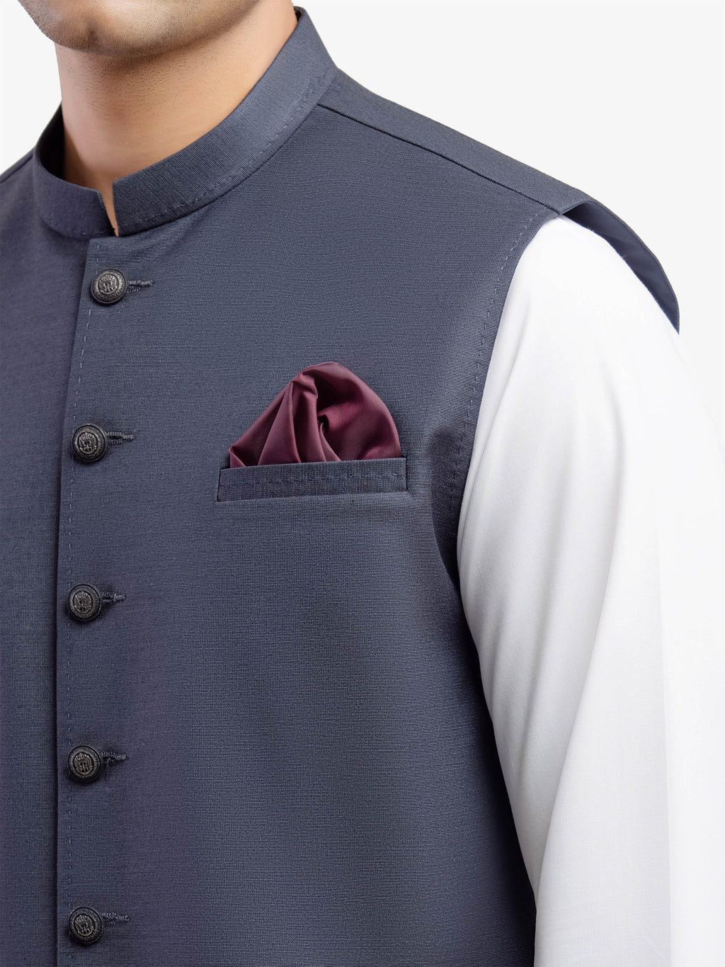 Embroidered Waistcoat - EMTWC5-35963