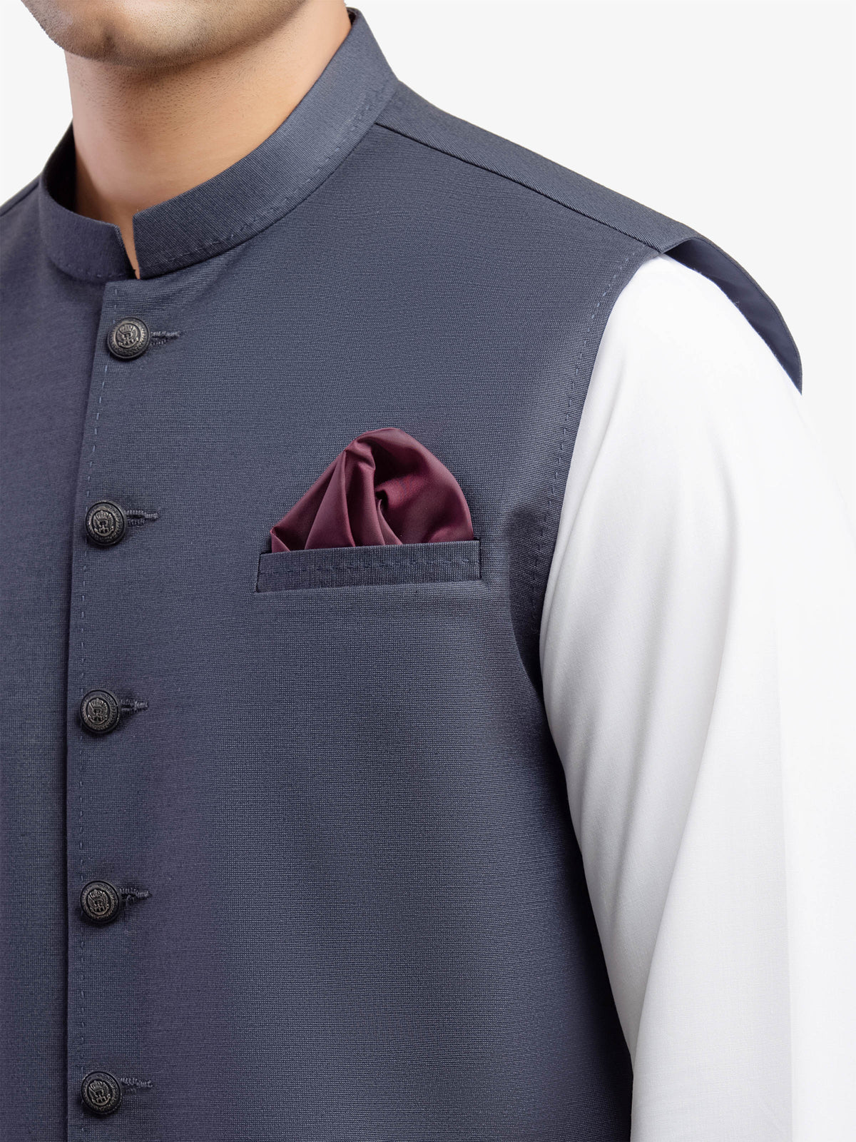 Embroidered Waistcoat - EMTWC5-35963