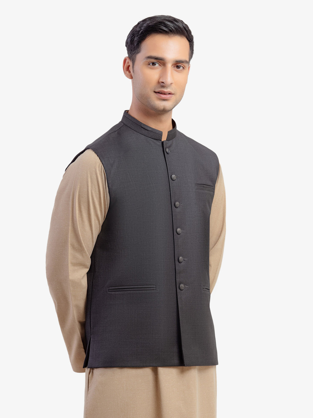 Plain Waistcoat - EMTWCP5-35976
