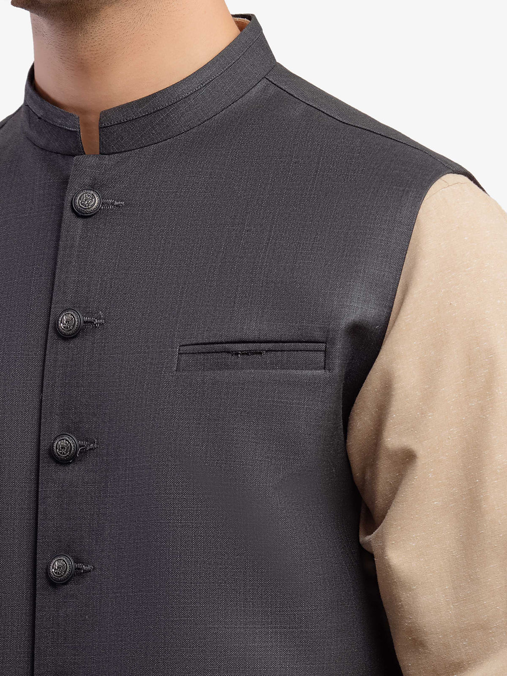 Plain Waistcoat - EMTWCP5-35976