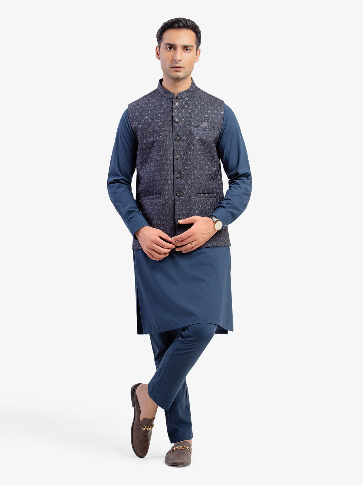 Embroidered Waistcoat - EMTWC5-35961