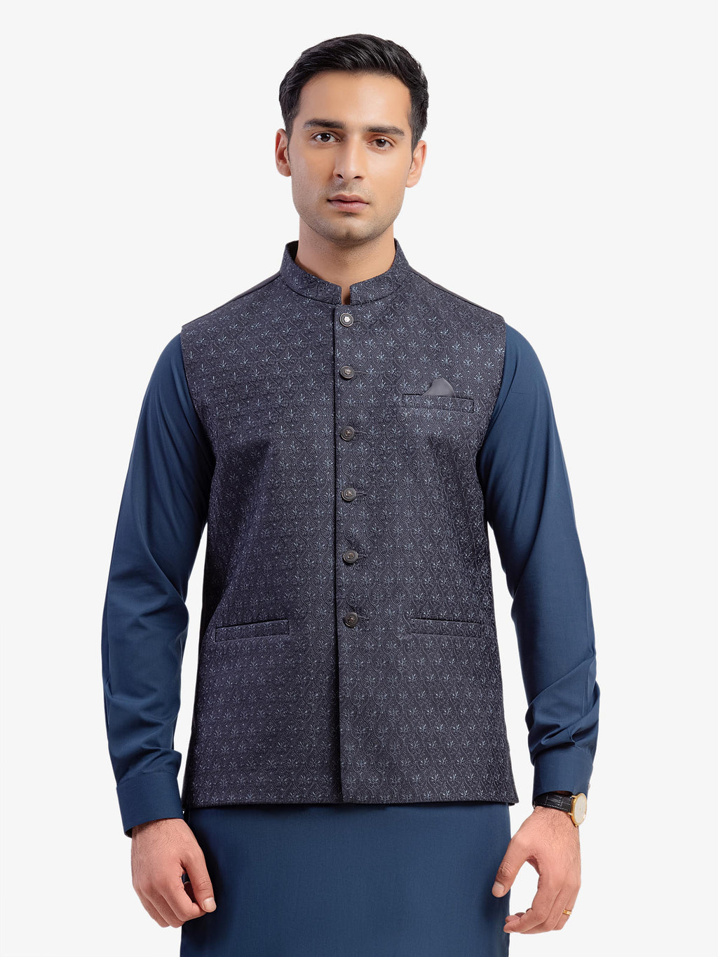 Embroidered Waistcoat - EMTWC5-35961