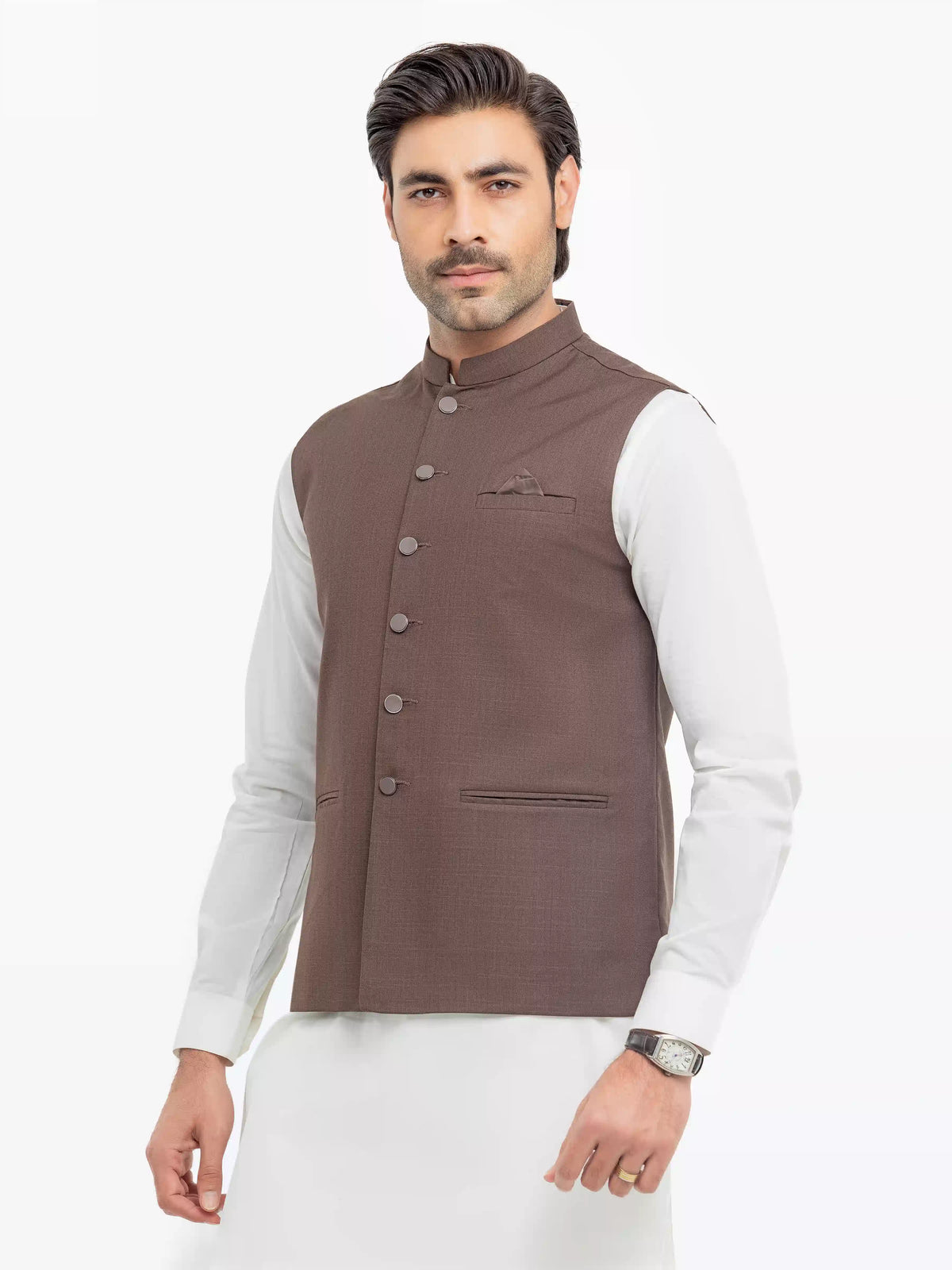 Plain Waistcoat - EMTWCP5-35944