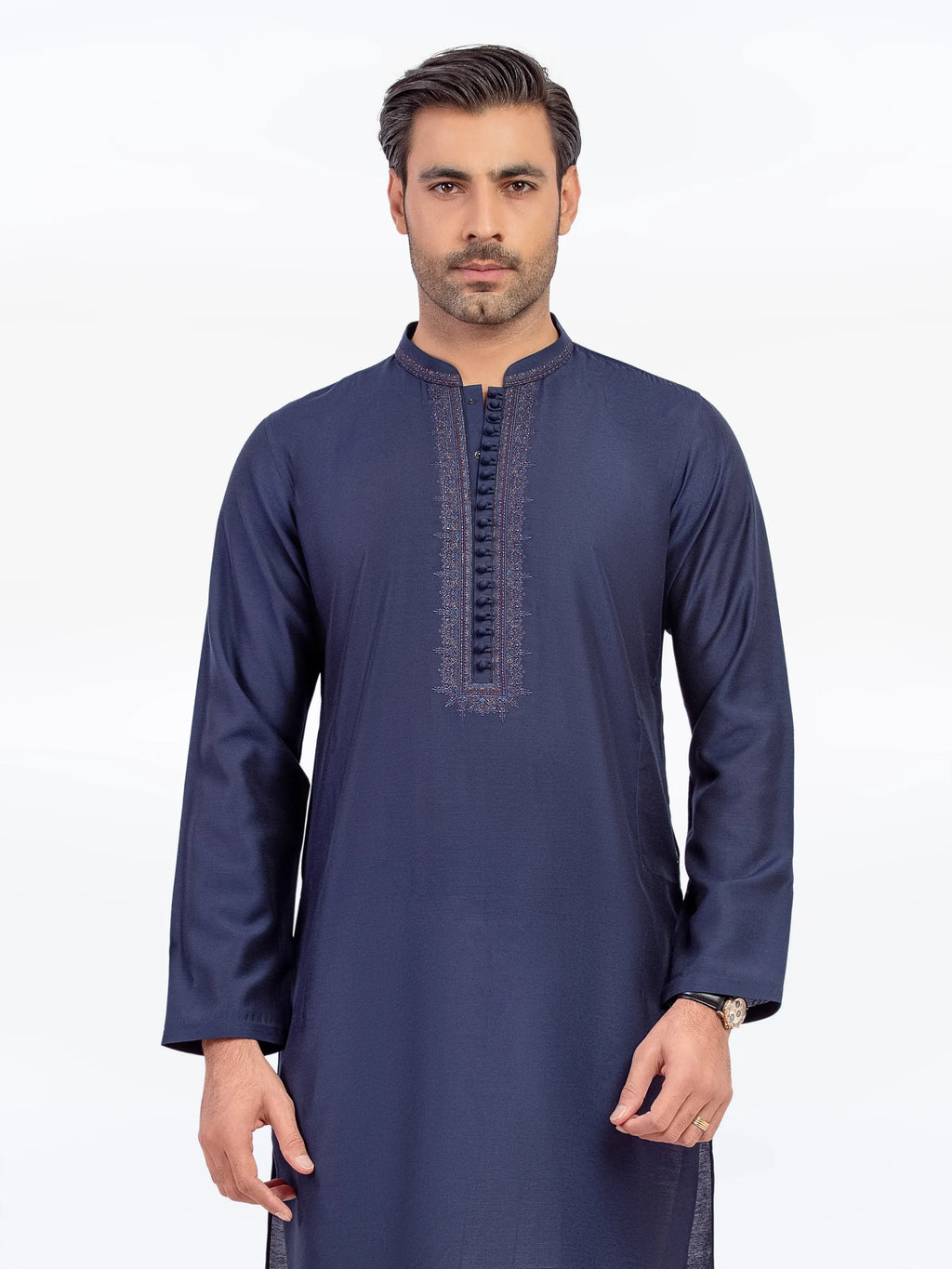 Embroidered Blended Kurta - EMTKC5-151