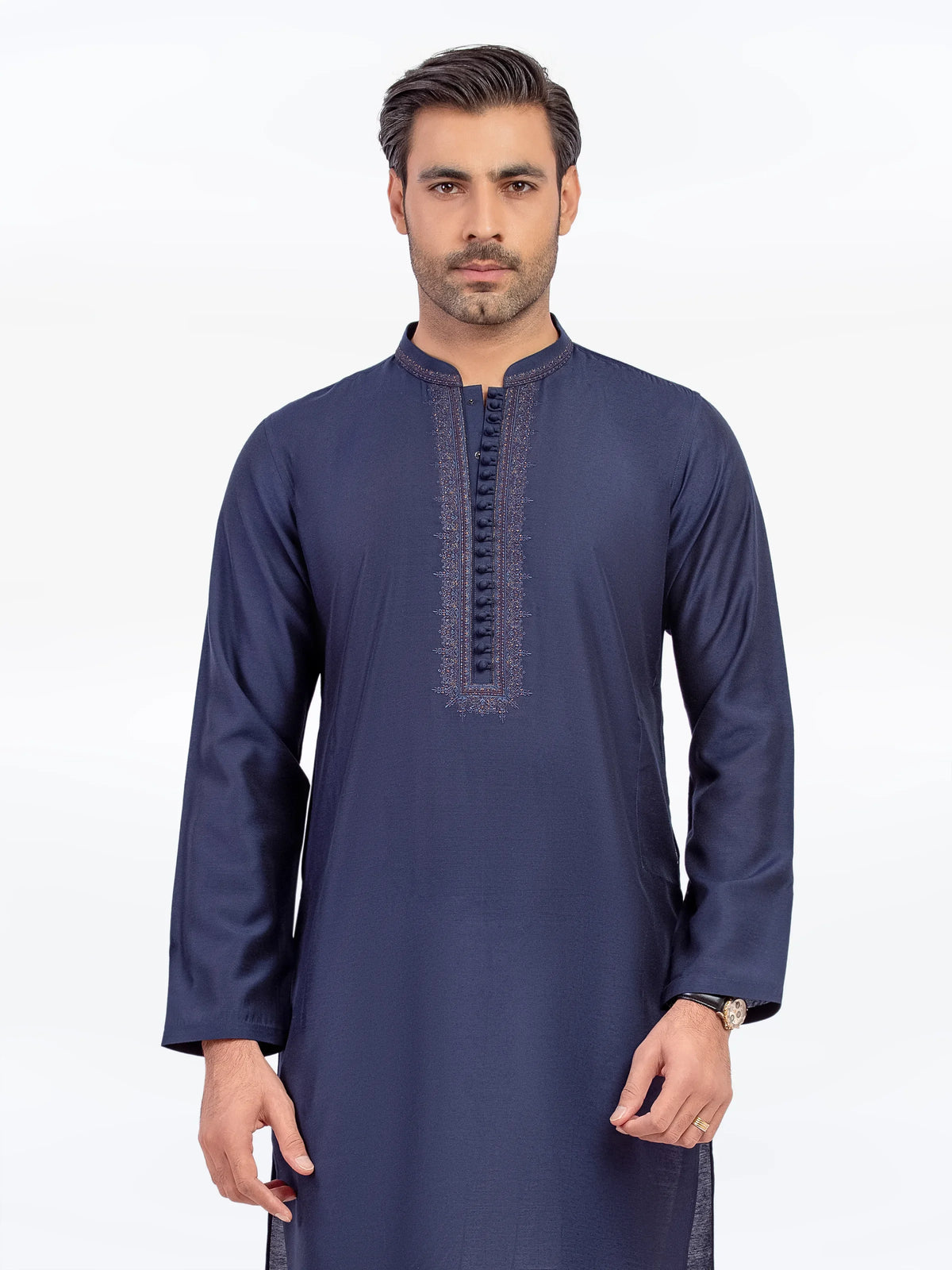 Embroidered Blended Kurta - EMTKC5-151