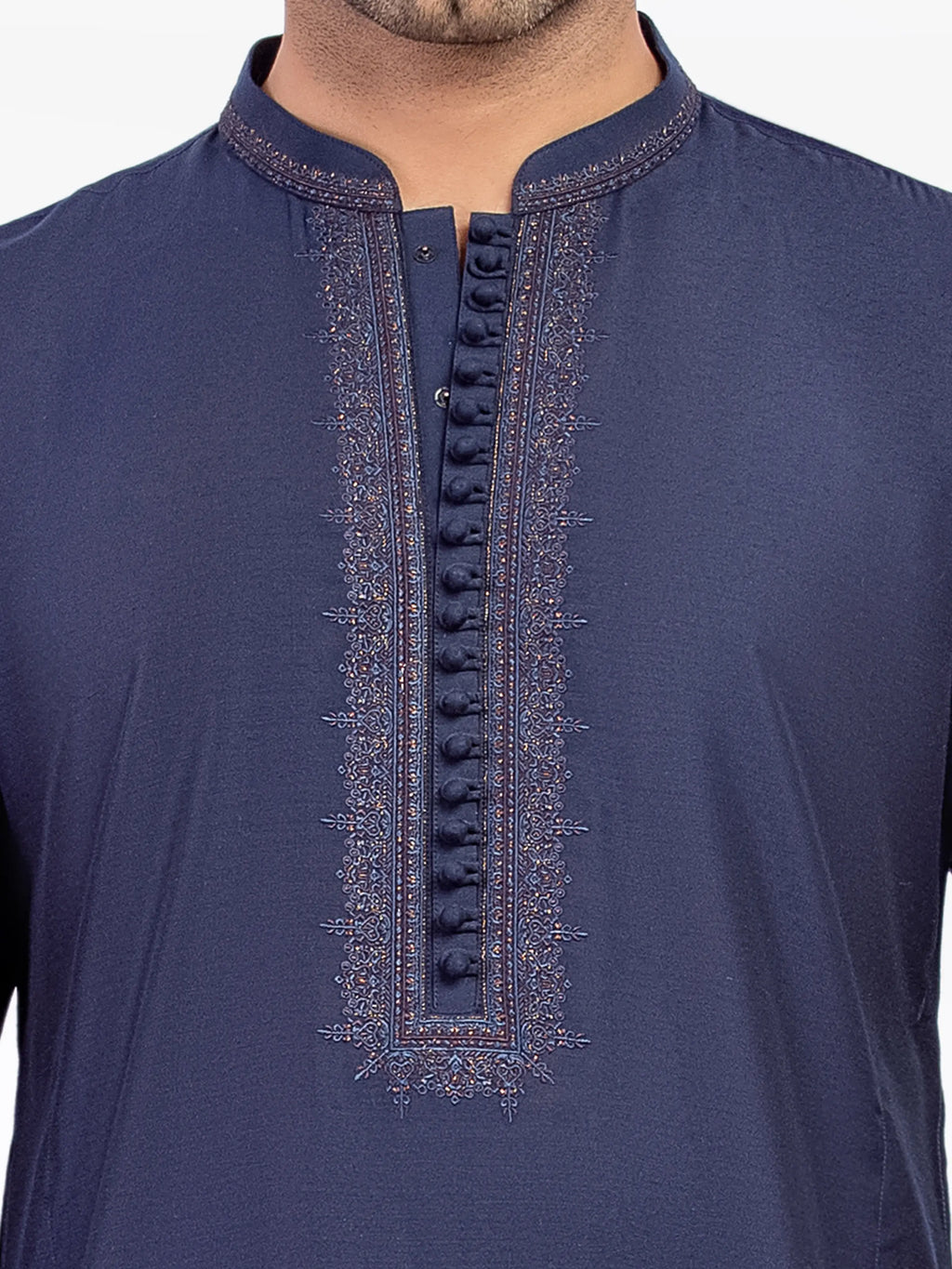 Embroidered Blended Kurta - EMTKC5-151