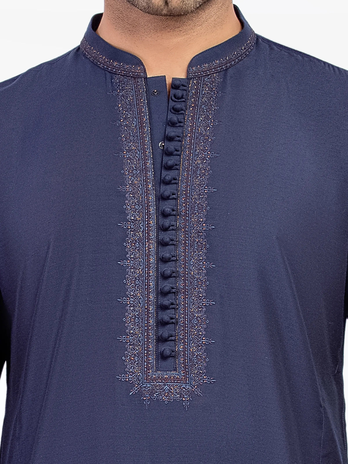 Embroidered Blended Kurta - EMTKC5-151