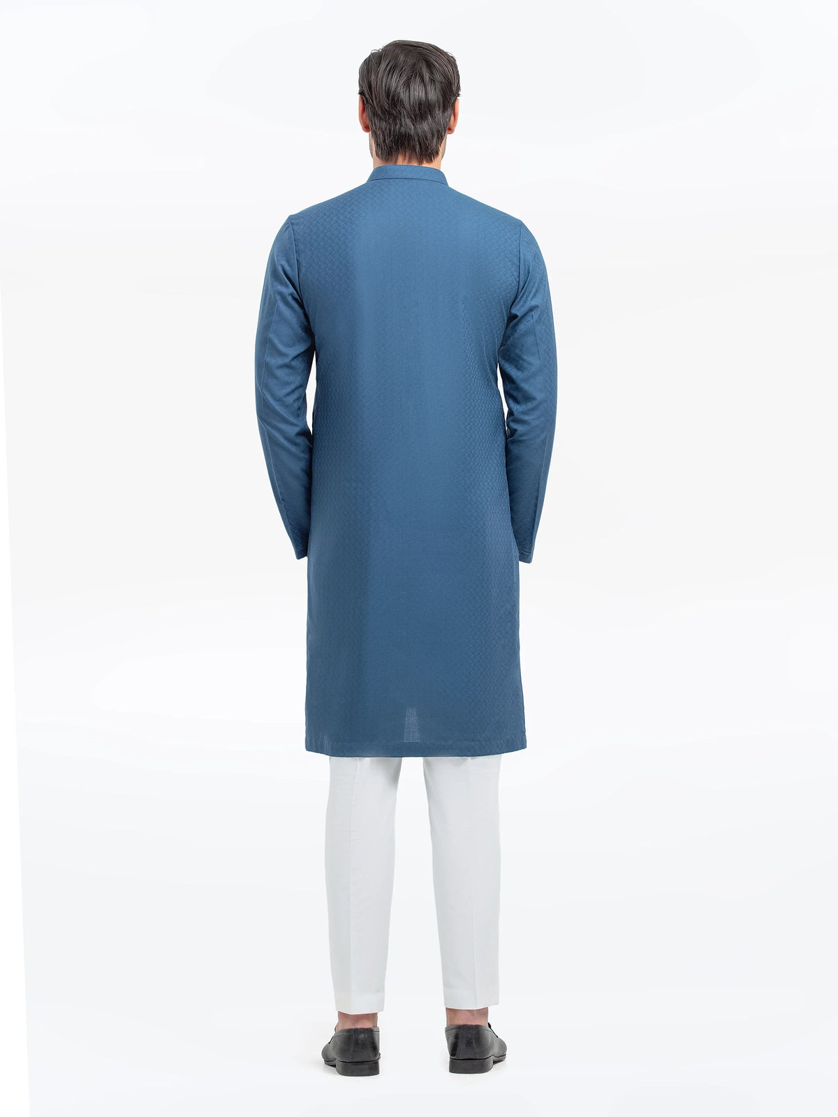 Embroidered Dobby Kurta - EMTK5-99526