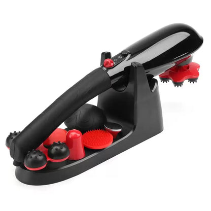 Blue idea Rechargeable Cordless Massager with different heads
