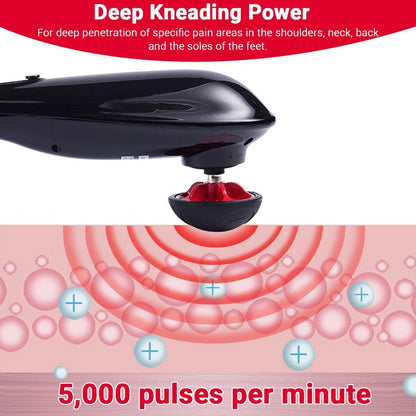 Blue idea Rechargeable Cordless Massager with different heads