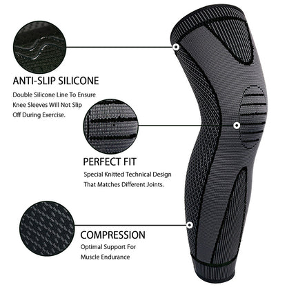 1 Pc Compression Knee Pads Support Sleeve Protector