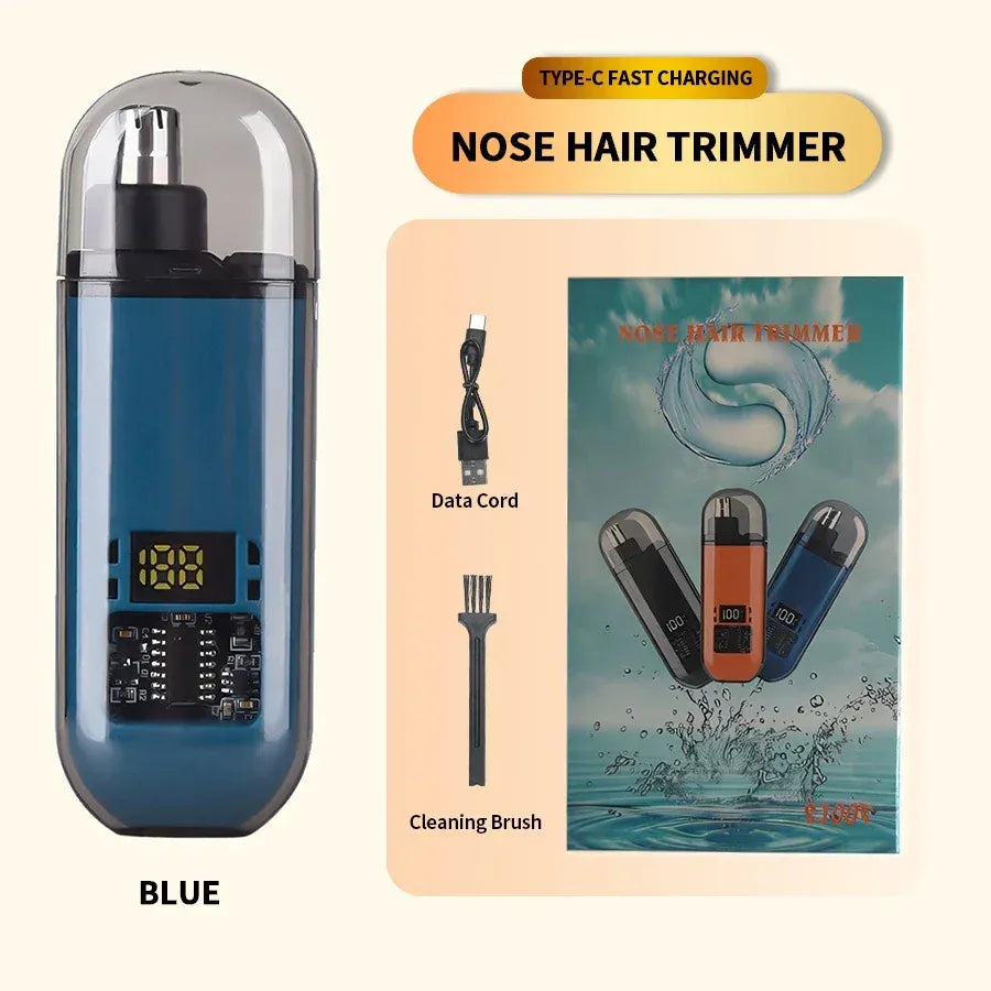 Rechargeable Nose Trimmer Designed For Safe, Quick, And Effortless Hair Removal&nbsp;