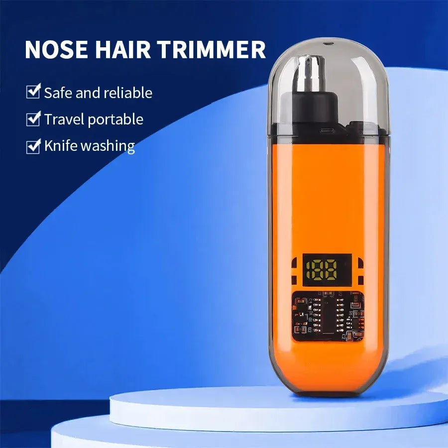 Rechargeable Nose Trimmer Designed For Safe, Quick, And Effortless Hair Removal&nbsp;