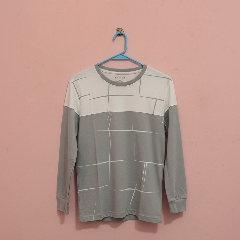 Lining Print T Shirts Full Sleeves