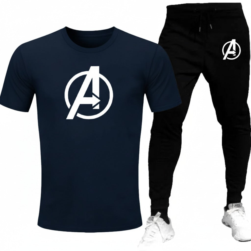 Round neck, half-sleeve casual T-shirt