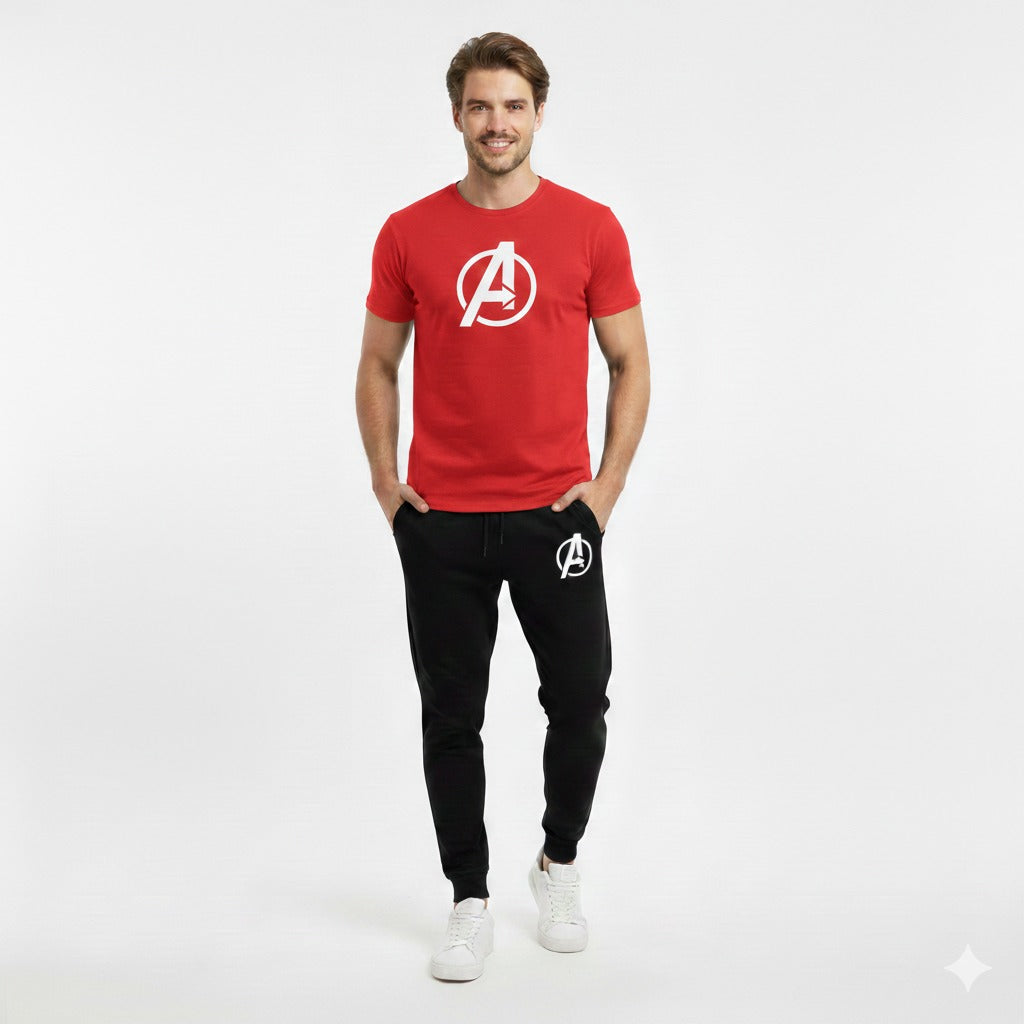 Round neck, half-sleeve casual T-shirt