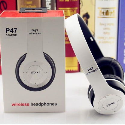 Long Listening Battery Fast Charging Wireless Bluetooth 5.1 Headphones