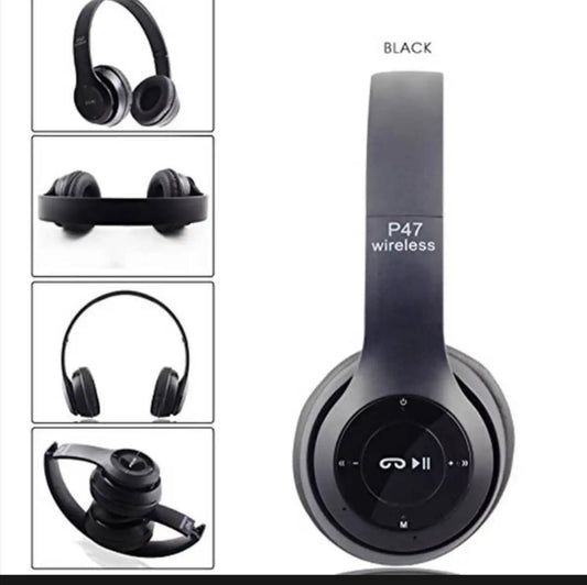Long Listening Battery Fast Charging Wireless Bluetooth 5.1 Headphones