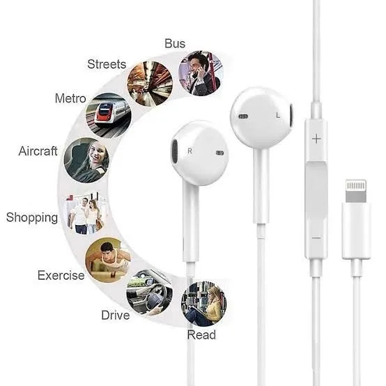 Pop-Up Window Bluetooth Wireless White Earbuds