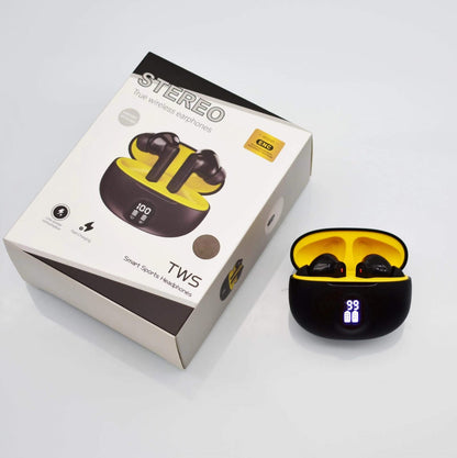 Professional Display Stereo 895B Wireless Bluetooth Earbuds