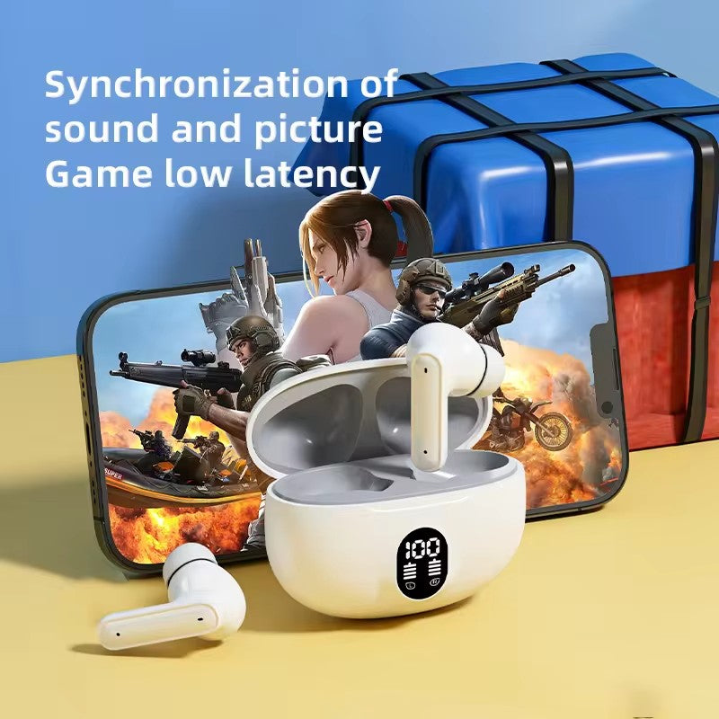Professional Display Stereo 895B Wireless Bluetooth Earbuds