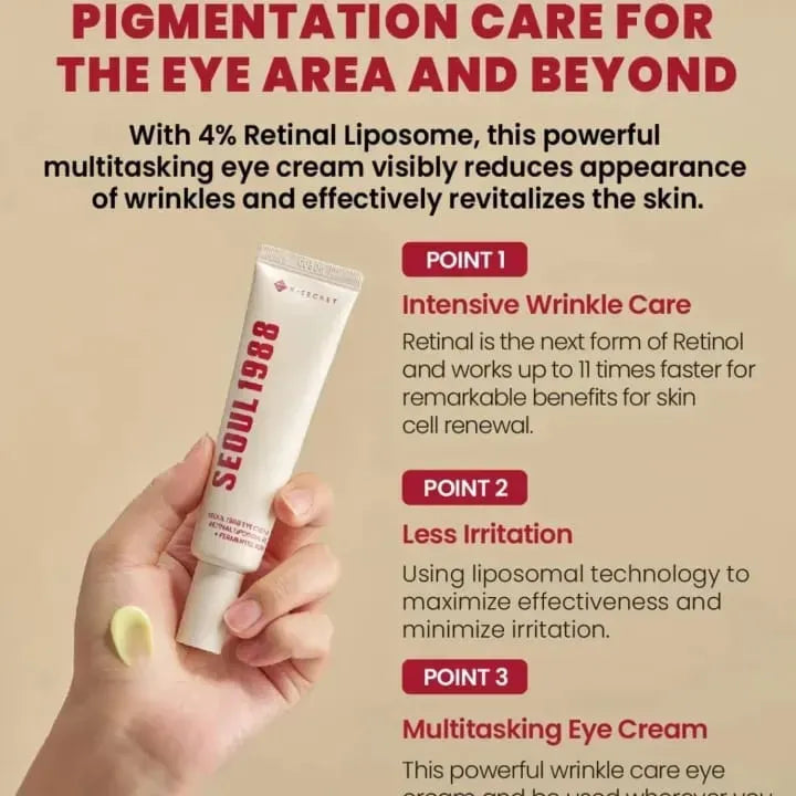 K-SECRET SEOUL 1988 Cream – Advanced Anti-Aging & Brightening Formula - 30ml