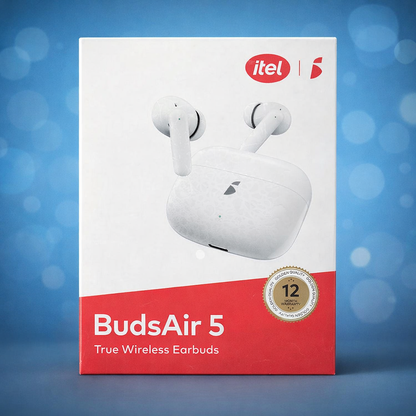 Itel BudsAir 5 True Wireless Earbuds – Bluetooth