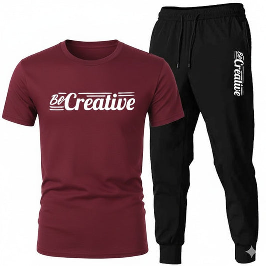 Trendy Printed Track Suit for Men