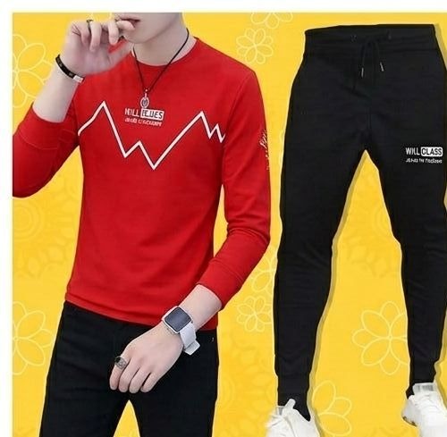 T-Shirt and Trouser Track Suit for Men